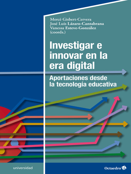 Title details for Investigar e innovar en la era digital by Mercè Gisbert - Wait list